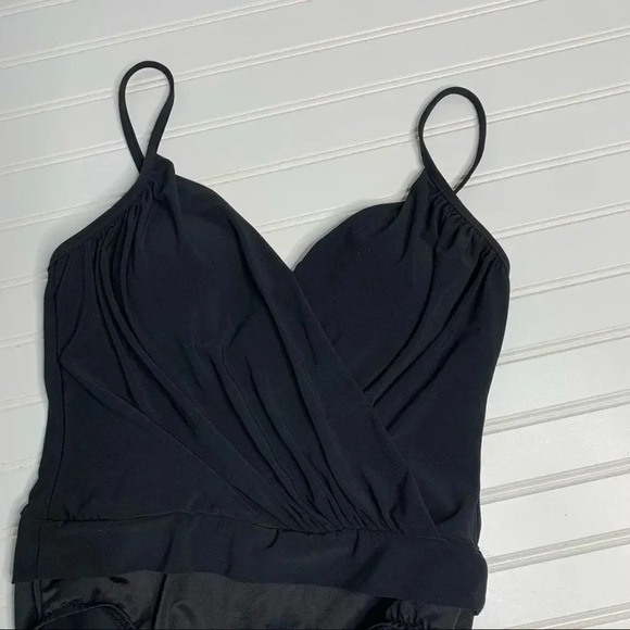 Magicsuit Black One Piece Bodysuit Large 12 Retail $149 - Picture 3 of 8